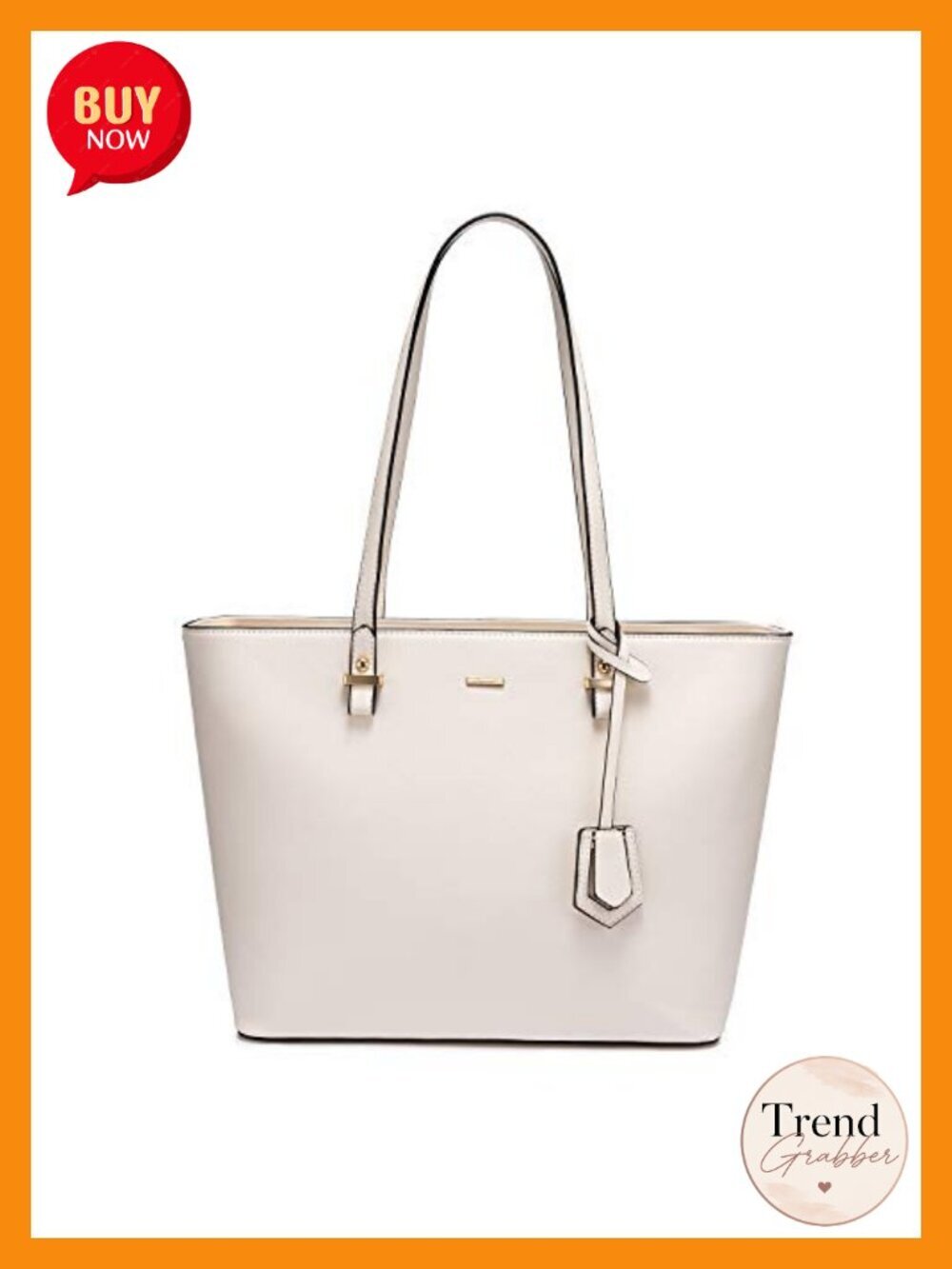Faux Leather Tote Bag Shoulder Satchel Purse